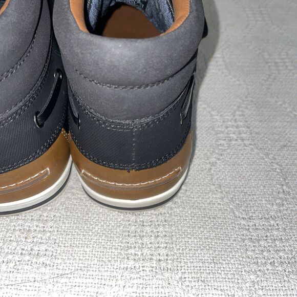 Aldo Men’s Ankle Top Sneakers Size 9.5 M Black Leather Going Out Party Outdoors main image 6